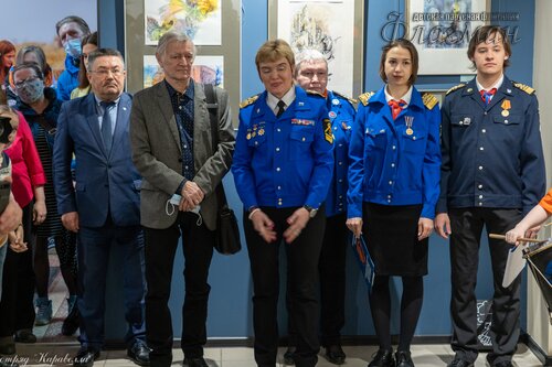 Открытие выставки работ  художника-иллюстратора Евгении Ивановны Стерлиговой _DSC7930